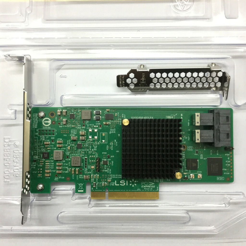LSI SAS 9300-8I SAS3008 12Gbps SAS LSI 9300 P16 IT mode ZFS FreeNAS unRAID