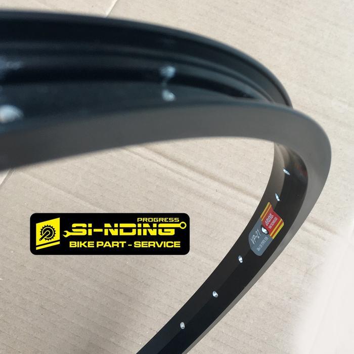 Rims Velg Velg Sepeda MTB 26 X 1.50 Lubang 36 Hole Alloy Hitam Ertro 559