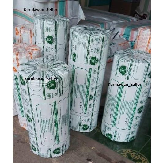 Mulsa Hitam Perak 1 Roll 9Kg / Plastik Mulsa Hitam Perak Mulsa Silver