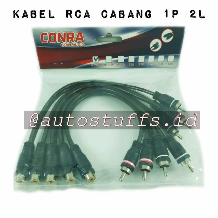 Kabel RCA Jackway Cabang/Cable RCA Cabang/Kabel RCA Cabang/Kabel RCA+.