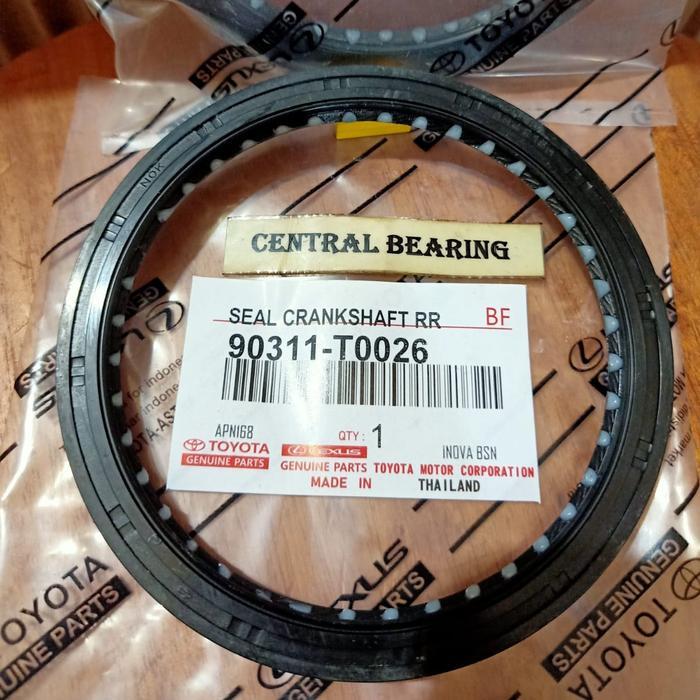 SEAL CRANKSHAFT BELAKANG INOVA BENSIN SEAL KRUK AS INOVA BENSIN