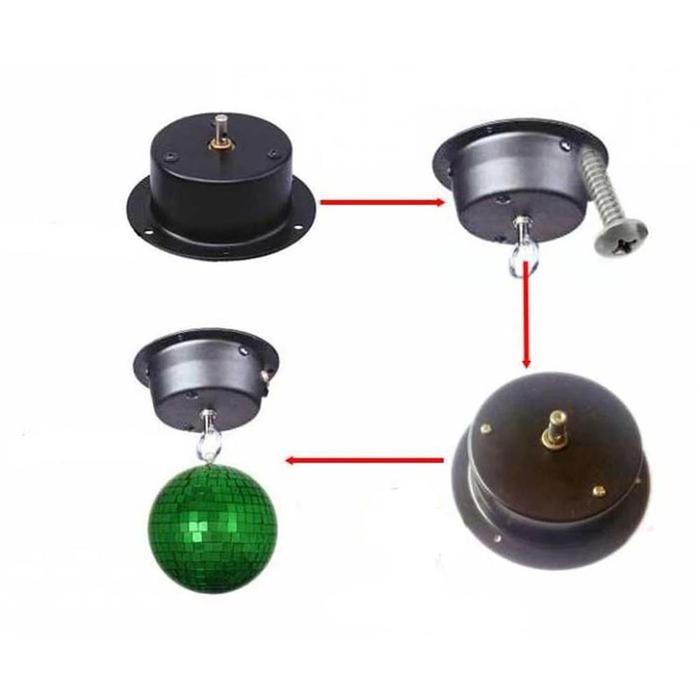 MOTOR ROTATOR UNTUK DISCO MIRROR BALL , BOLA KACA DISKO
