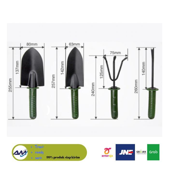 GARDEN" GARDEN TOOL SET ALAT BERKEBUN TAMAN SEKOP 4PCS