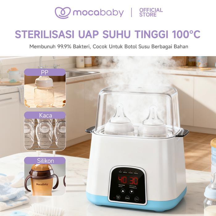 Mocababy Sterilizer Botol Bayi Multifungsi Alat Steril dan Penghangat Botol Susu Minum Bayi dengan