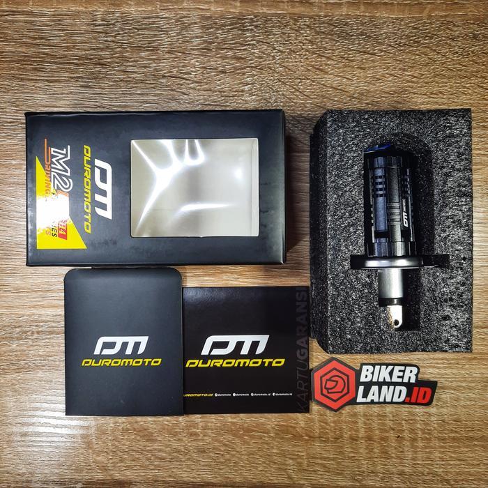 Duromoto M2 Pro M2Pro Lampu H4 Hs1 Led Projector