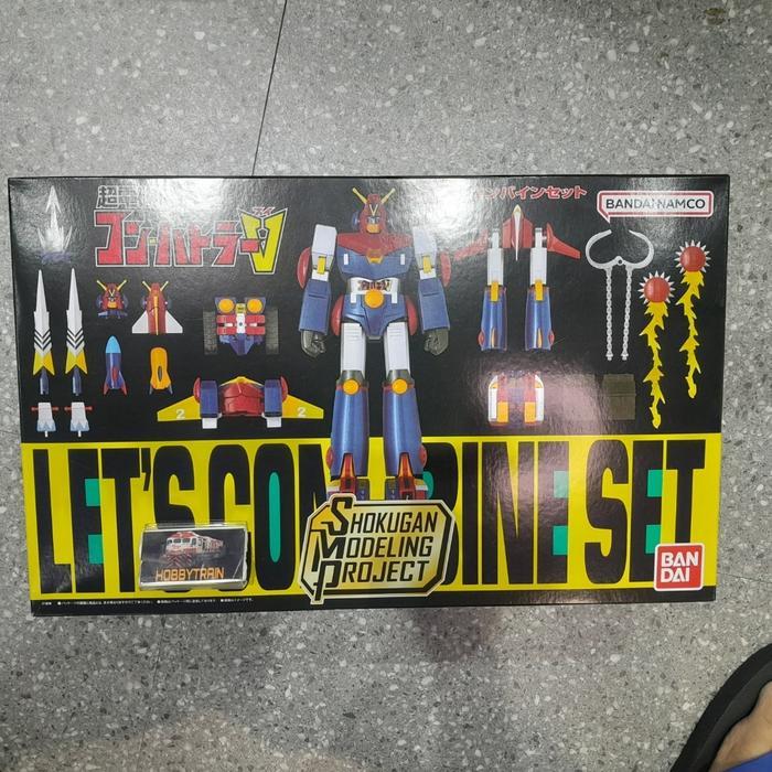 SHOKUGAN MODELING PROJECT SMP COMBATTLER V LETS COMBINE SET