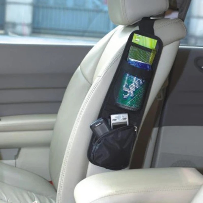 Auto Car Seat Bag SIDE Hanging Storage Bags Mesh Pocket Organizer Holder Comely Pouch Container