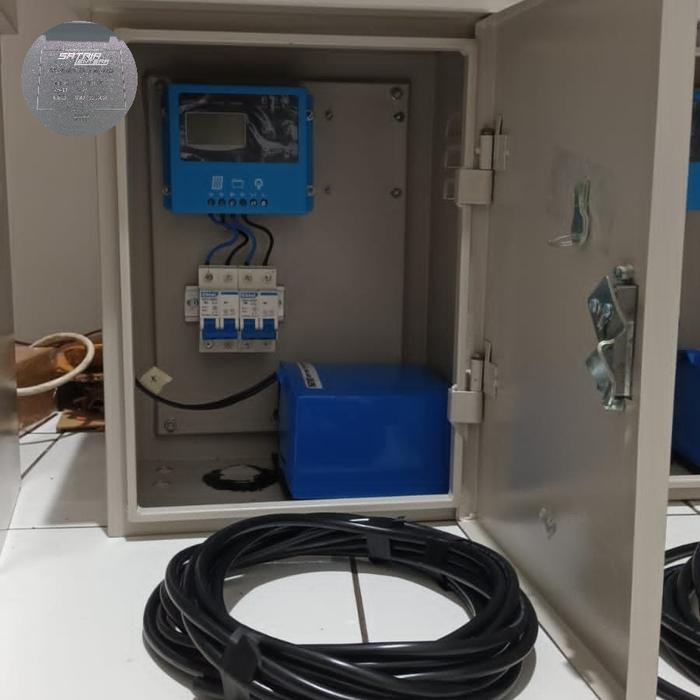 Paket Panel Surya Untuk CCTV Pantauan Jalan Raya dan Area Perkebunan Satria Tama Power