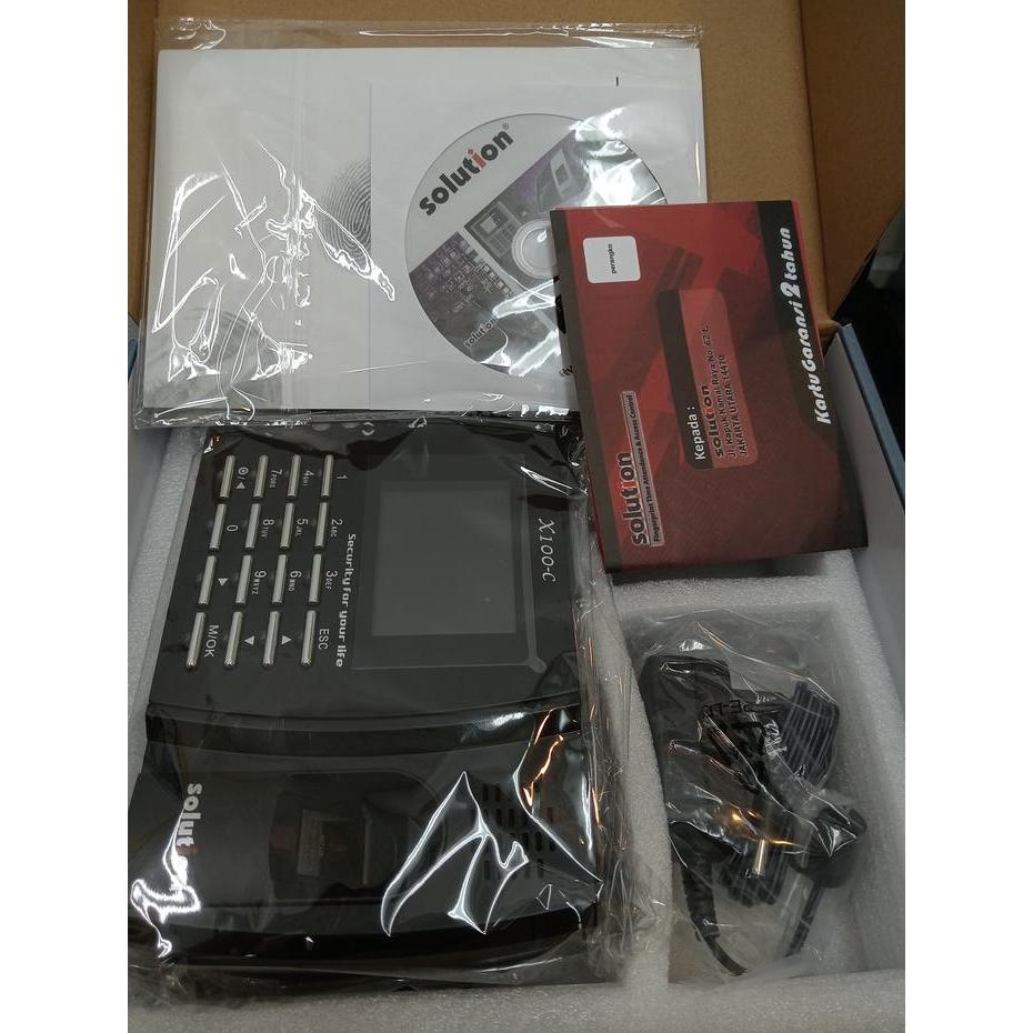 Mesin Absen Solution X100C