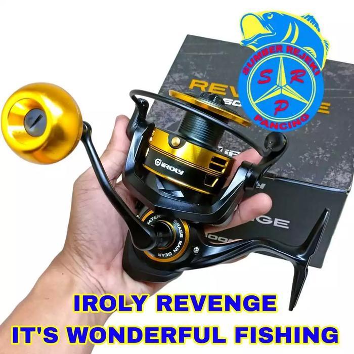 Reel Iroly Revenge Ultimate Jigging Power Handle Terbaru
