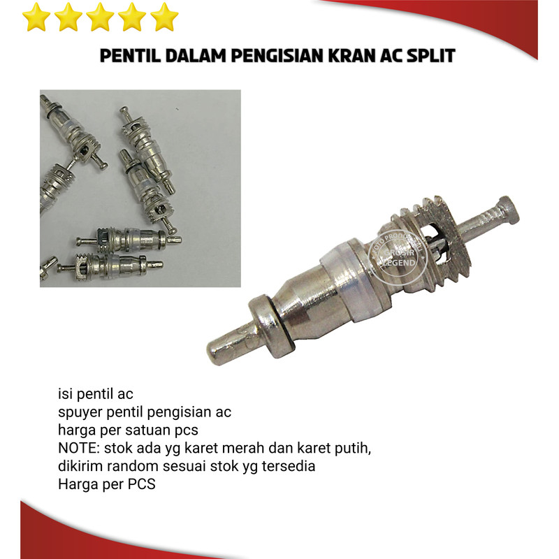Isi pentil Dalam AC Spuyer pentil pengisian Kran ac Split