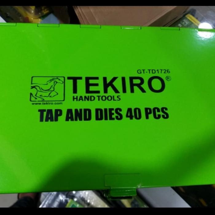 Hand Tap Set Tekiro Hand Tap Tekiro Set 40 Pcs Taps And Dies Tekiro