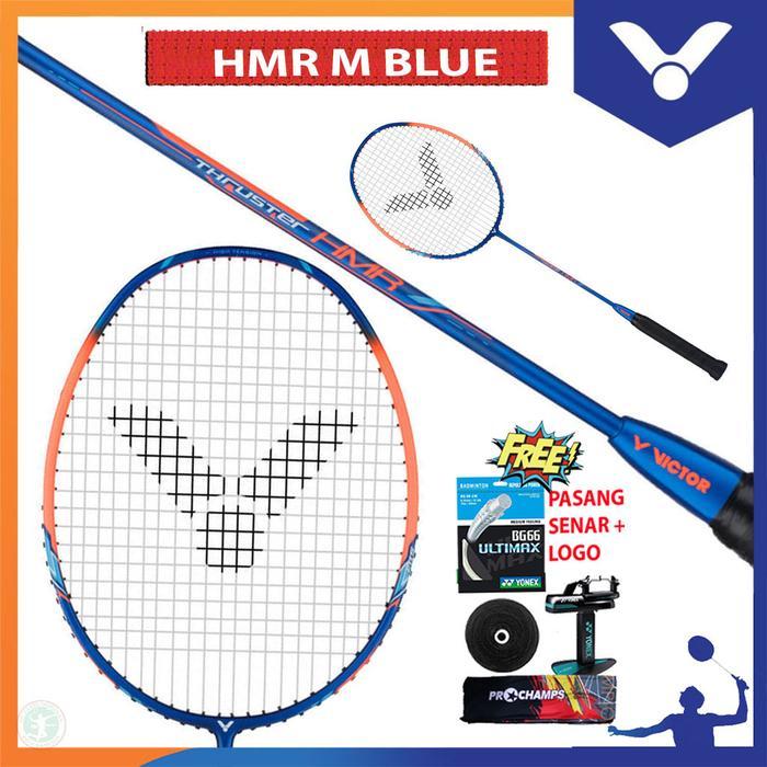 VICTOR THRUSTER HMR M SKYBLUE RAKET BADMINTON ORIGINAL