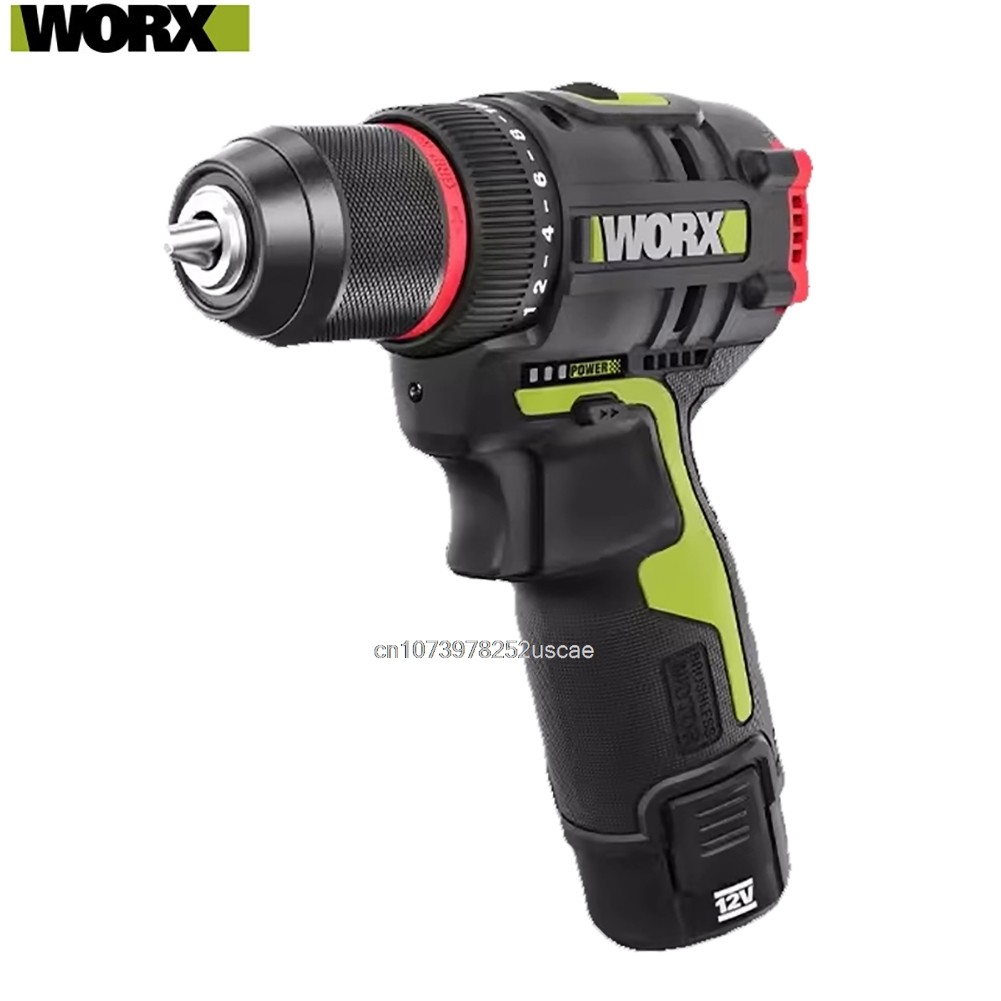 WORX WU130X Cordless Electric Drill 12V 40Nm Brushless Motor for Home Improvement Carpentry