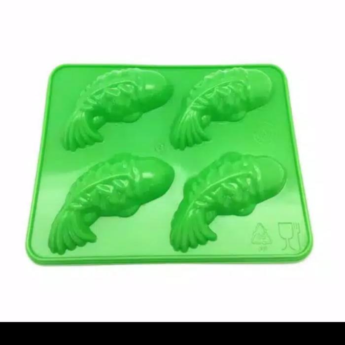 cetakan puding ikan koi / cetakan ikan koi plastik