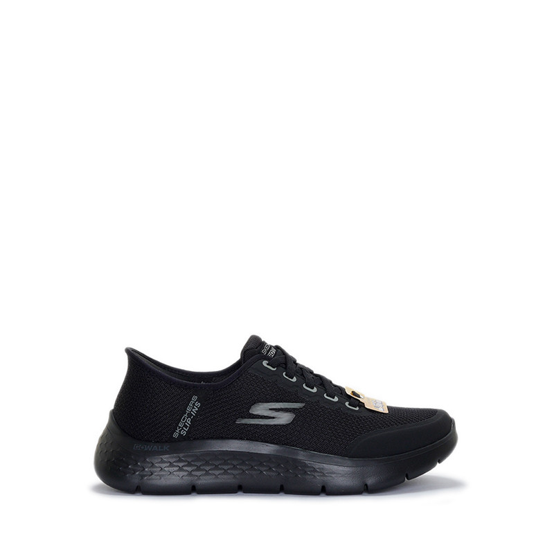 SEPATU WALKING PRIA SKECHERS GO WALK FLEX BLACK ( SKE216332BBK ) 100% ORIGINAL RESMI