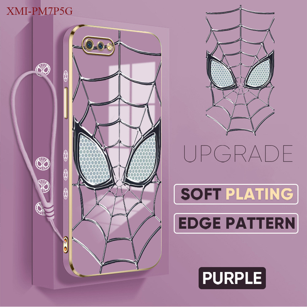 Casing Hp Untuk Xiaomi Poco M7 M6 M5 M5S M4 M3 Pro 4G 5G Lokal Stock Send Lanyard Phone Case Berlapi