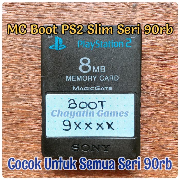 MC Boot 90rb - SCPH 9XXXX / Semua Mesin PS2 Slim Tanpa IC Matrix