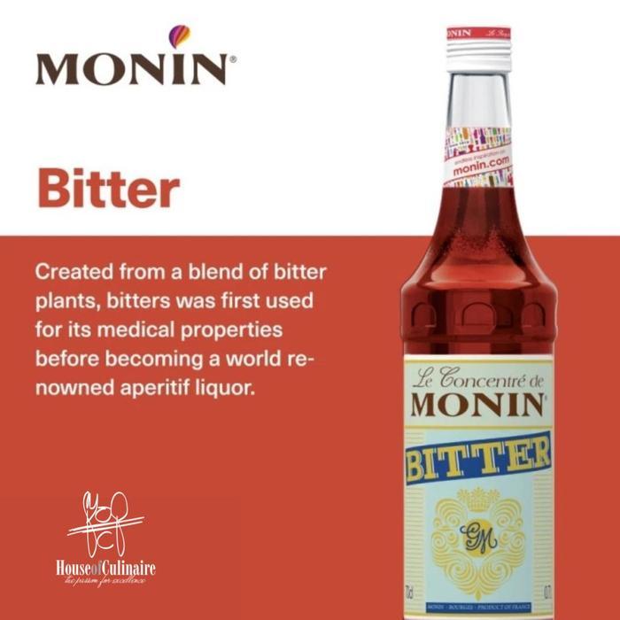 Monin Bitter Syrup 700 ml Sirup Syrup Monin