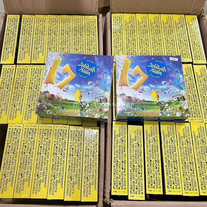 [Ready] Album Seventeen Heaven Carat Version Sealed