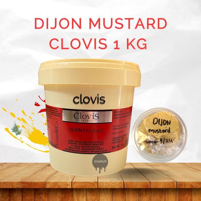 DIJON MUSTARD CLOVIS / MUSTAD CLOVIS 1 KG