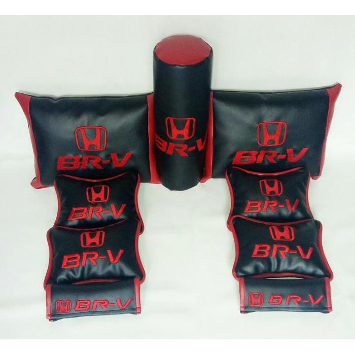 Bantal Aksesoris mobil Honda BRV KULIT sintetis