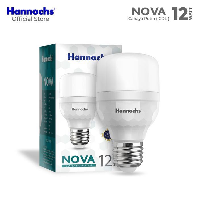 HANNOCHS LAMPU LED NOVA 12 WATT CAHAYA PUTIH