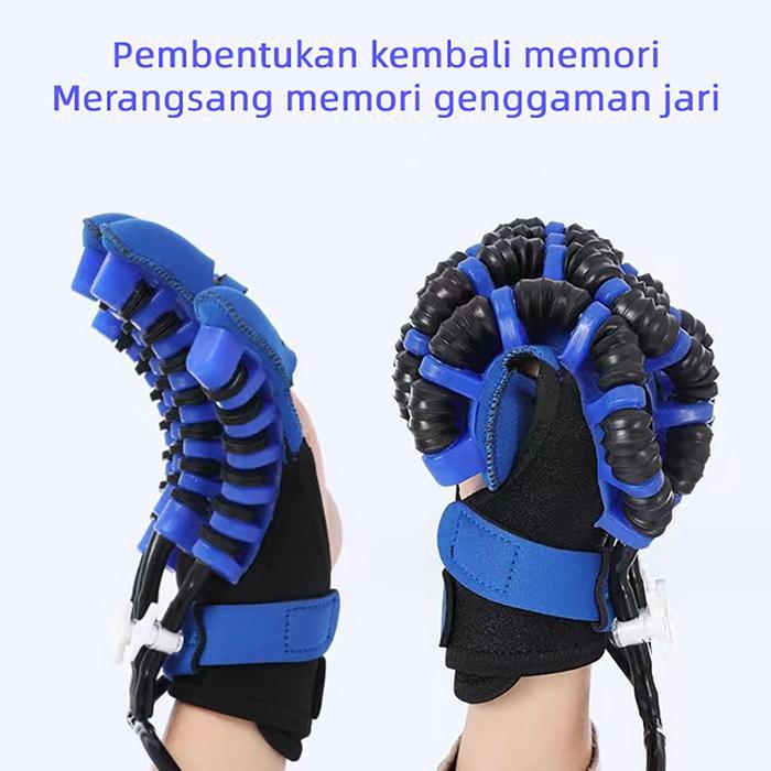 Latihan Rehabilitasi Jari Dengan Sarung Tangan Robot Salorie Alat Rehabilitasi Terapi Jari Tangan
