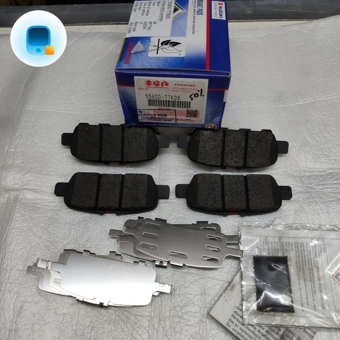 Kampas Rem Belakang Grand Vitara Asli Sgp