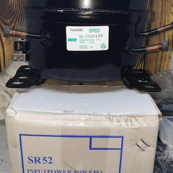 KOMPRESOR KULKAS / COMPRESSOR KULKAS FUJI SR52 1/6 HP