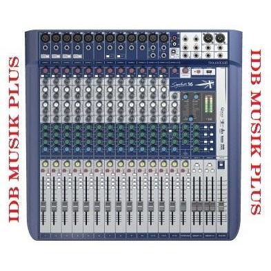 Mixer 16 Channel Soundcraft Signature16 Signature 16 Garansi Resmi