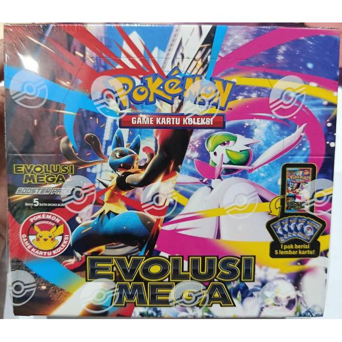 Pokemon TCG Evolusi Mega Booster Box