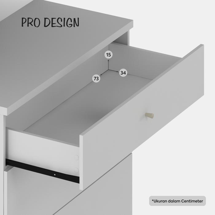 Pro Design Yuka Ykads 80 Meja Rias