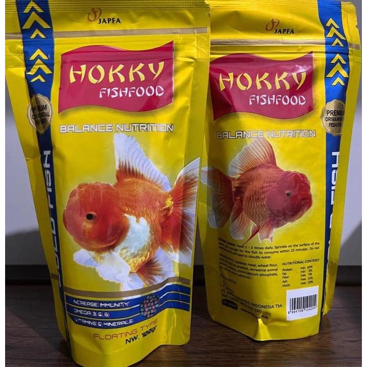 HOKKY GOLD FISH food makanan pakan ikan hias Japfa color koki goldfish
