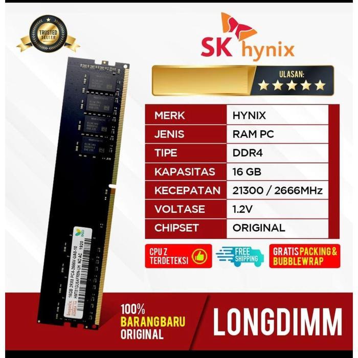 Memory RAM PC Komputer LONGDIMM DDR4 DDR3 4Gb 8Gb