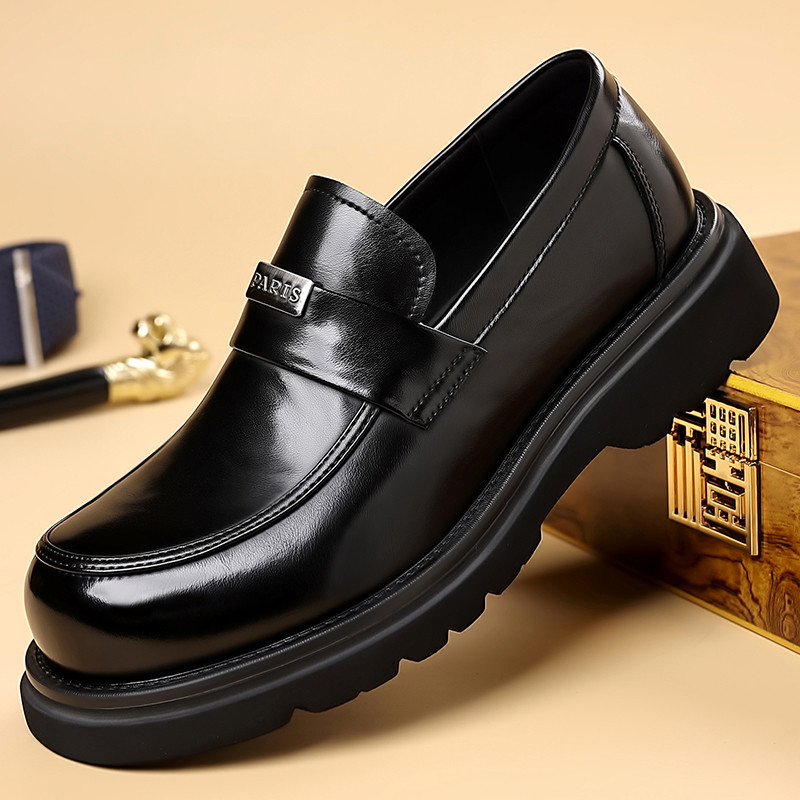 New Arrival Man Casual Shoes Comfortable Loafers Fashion Mens Leather Walking Shoes Outdoor