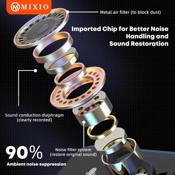 MIXIO-T9/T10 Wireless Microphone Professional Mikrofon Lavalier HP