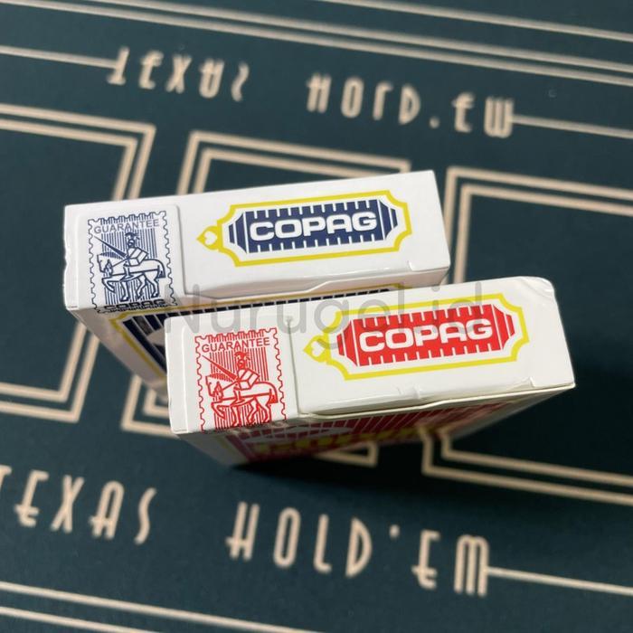 COPAG Playing Card Jumbo Face Plastic PVC Waterproof Kartu Remi Poker