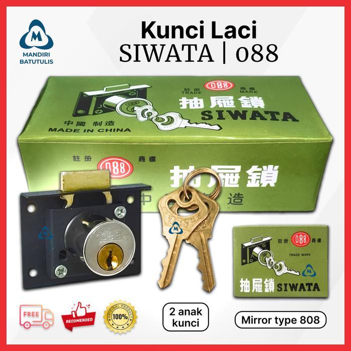 Kunci Laci 088 - Konci Lemari Laci Meja Kayu 808 888 Drawer Lock Besar