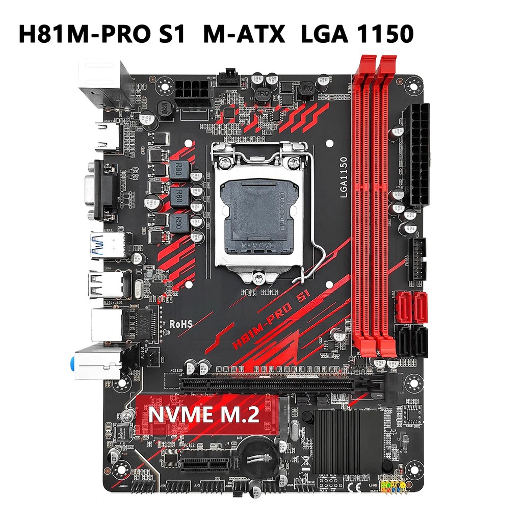 Machinist H81M Pro S1 Motherboard Lga 1150 Motherboard Support Pentium Core I3 I5 I7 4Th Processor