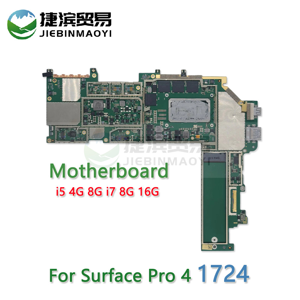Laptop 1742 Motherboard For Microsoft Surface Pro 4 M3 I5 I7 Ram 4G 8G 16G Pro 4 Logic Board