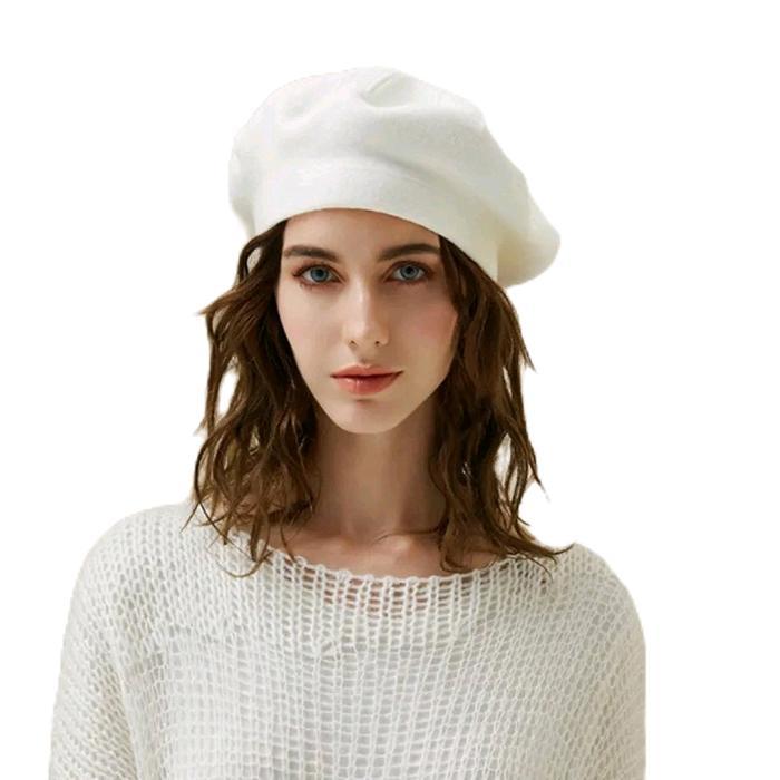 Topi Selebgram Fashion Baret dewasa karet wanita Topi Baret Topi Beret Topi Merah Topi Putih Topi