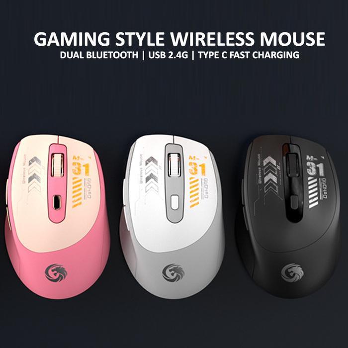 New Mouse Gaming Wireless - Mouse Gaming / Mouse Gaming Charging Type C