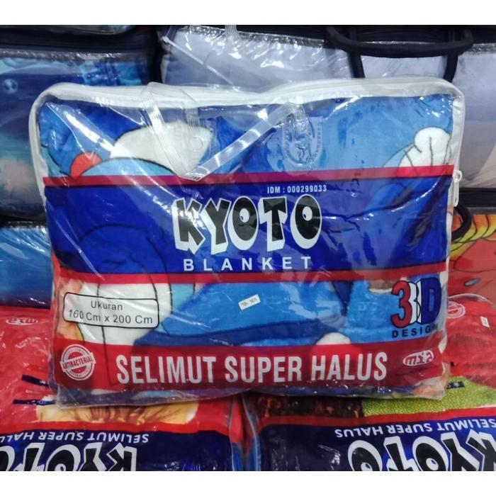 ORIGINAL Selimut Super Soft Kyoto Ukuran 160x200 cm Original Tebal Kualitas READY STOCK