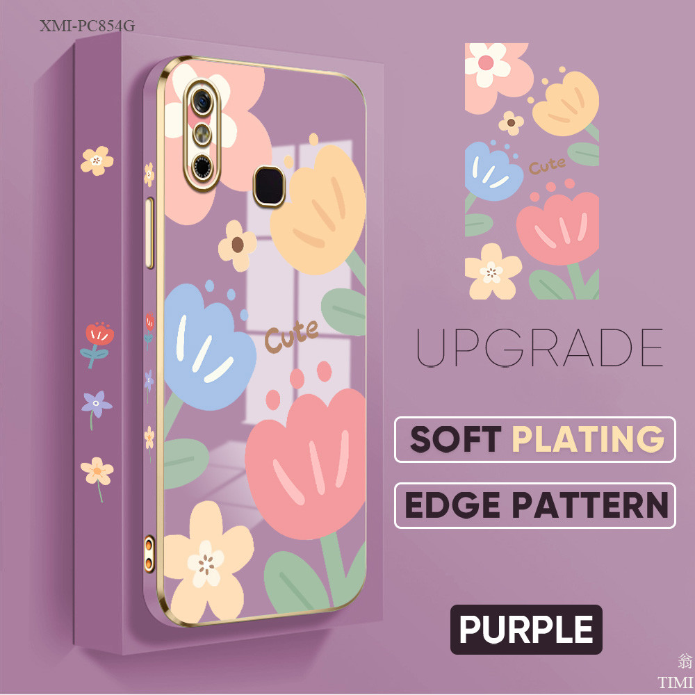 Casing Mode Trendi Untuk ForXiaomi Poco C85 C71 C65 C40 Phone Case Sofcase Cassing Soft Kesing TIMI 