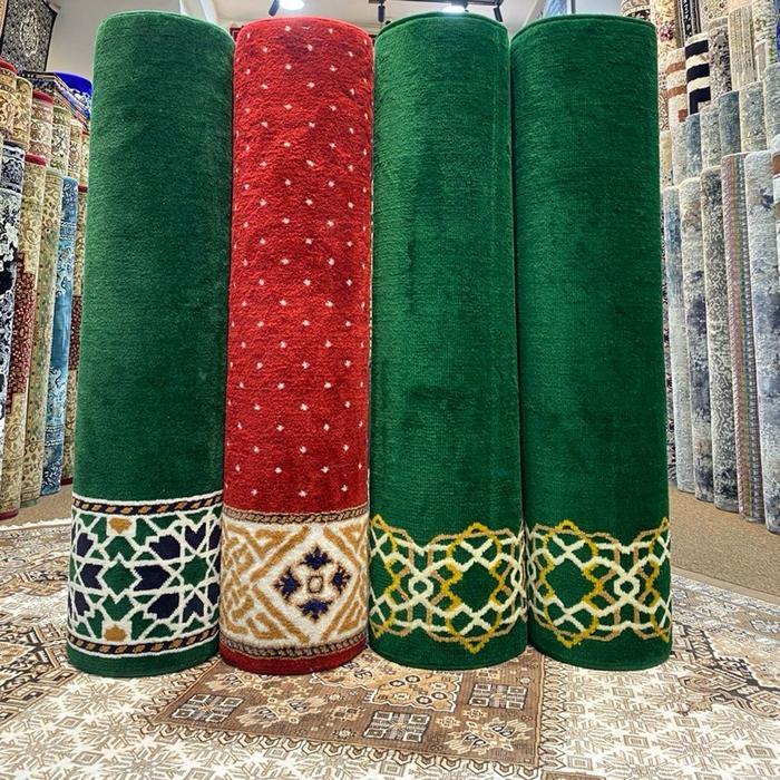 Karpet masjid 1 roll 1.2x6meter 12mm Tebal Dan empuk Karpet Masjid Turki Karpet masjid Premium murah
