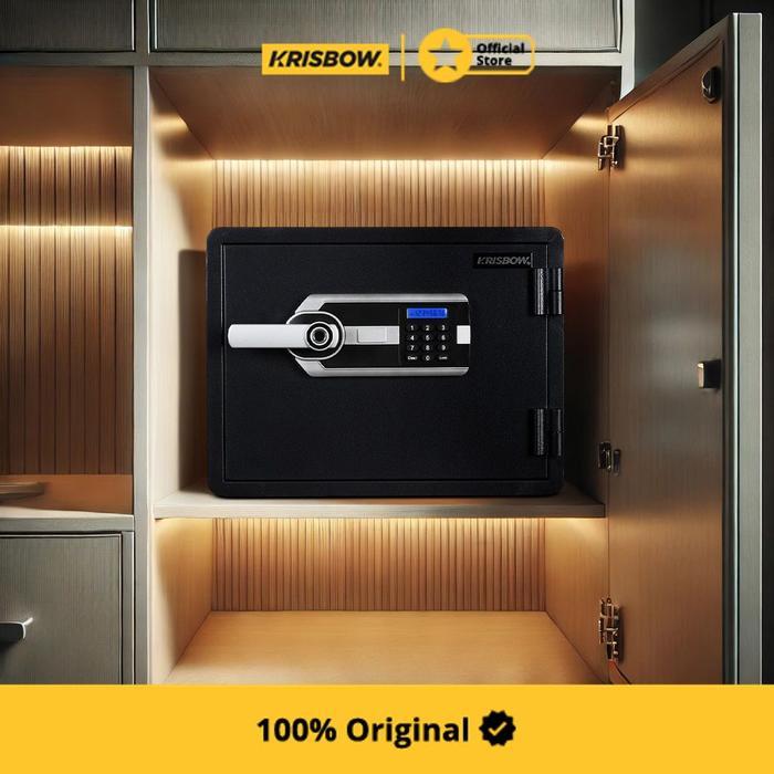 KRISBOW 47X48.3X36 CM BRANKAS TAHAN API DAN AIR FP3501F - HITAM