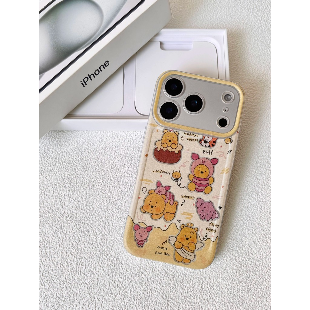 Lucu Cute Beruang Case Untuk Iphone 16 Pro Max 17 Pro Max 17 Air Xr 15 Plus 12 Mini X Xs 14 13 16E 1