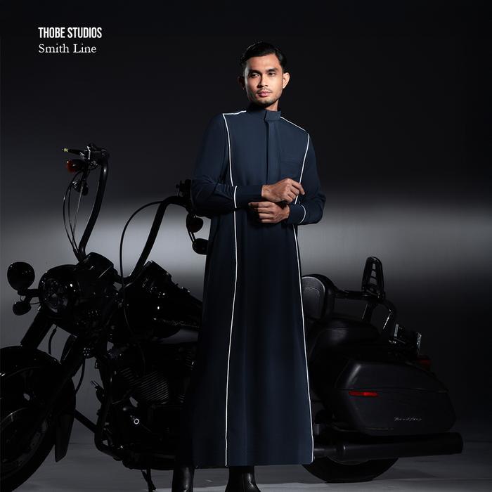 [THOBE SMITH LINE] Thobe Studios Thoub x Bysofni (Jubah / Gamis Pria Premium Slimfit) - UV