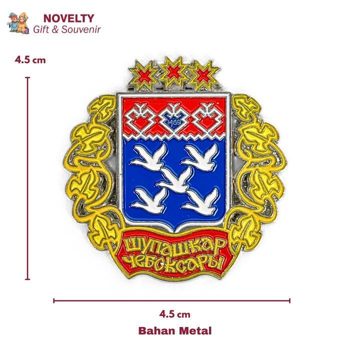 Magnet tempelan kulkas Russia souvenir negara Rusia
